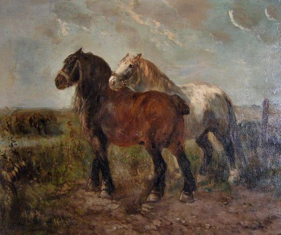 'Brabant Draft Horses' by Henry Schouten vspace=